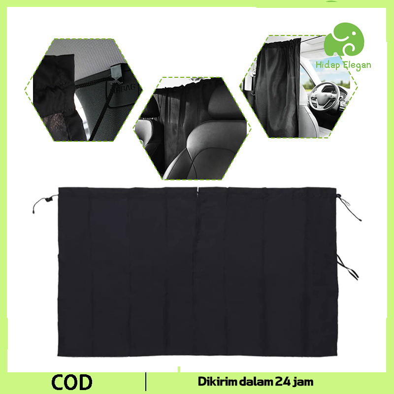 Jual Gorden Mobil Partisi Privasi Mobil Tirai Jendela / Pelindung Panas ...