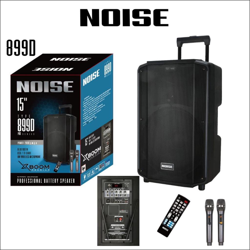 Jual Speaker Portable Wireless Noise 899 D X Boom 15 inch Original ...