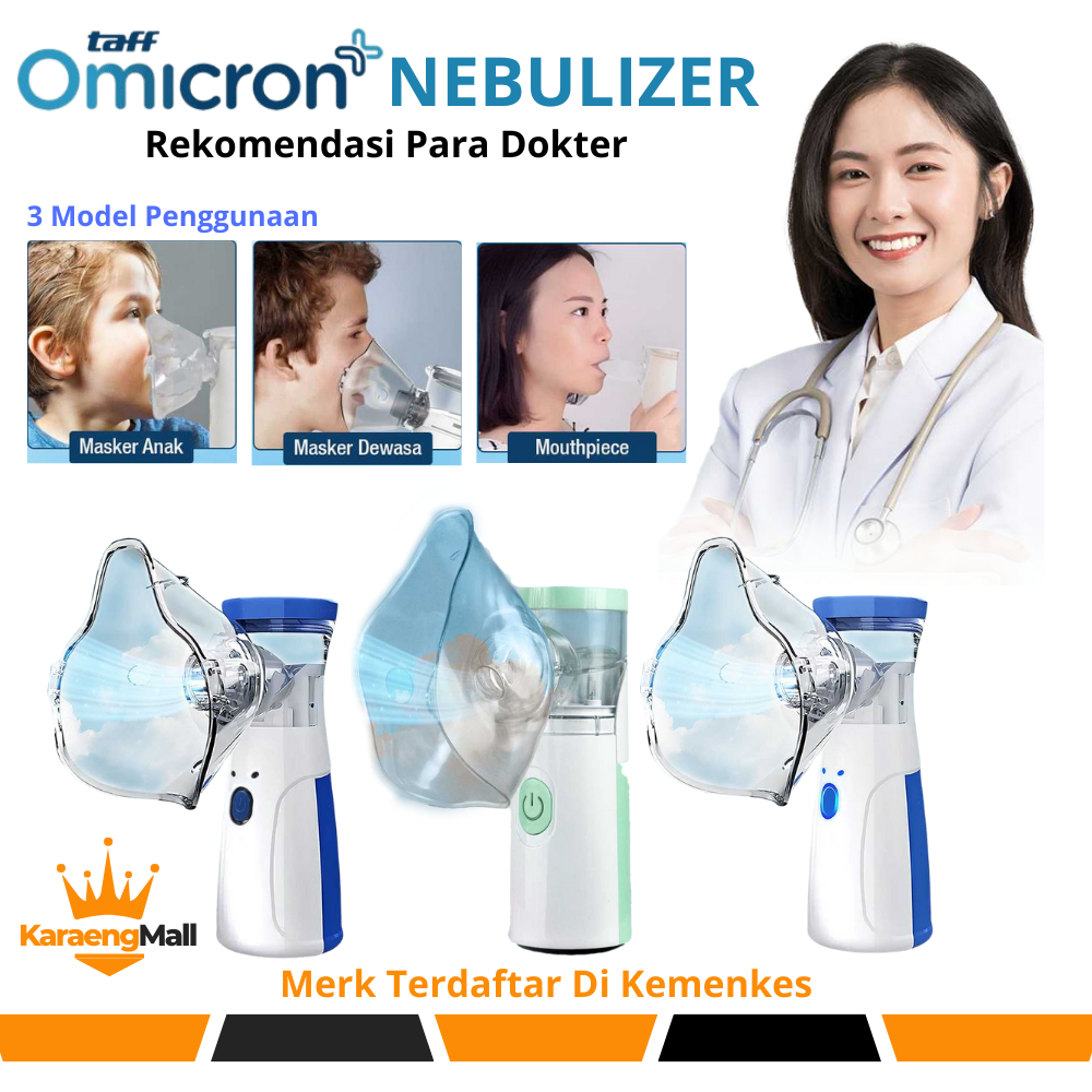Jual KaraengMall Nebulizer Alat Uap Terapi Bantu Pernapasan ...