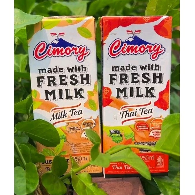 Jual NEW !! SUSU UHT CIMORY MILK TEA & THAI TEA 250ML | Shopee Indonesia