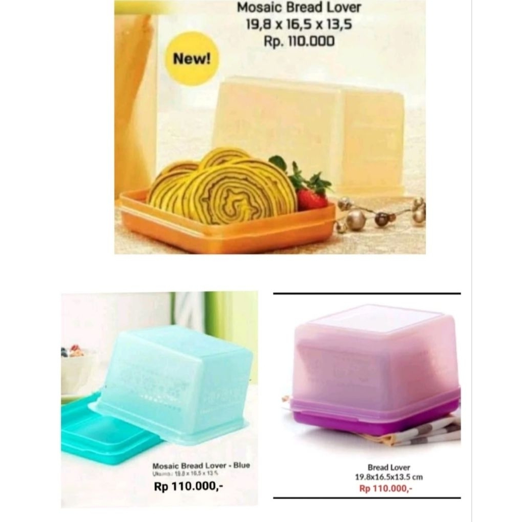 Jual bread lover Tupperware | Shopee Indonesia