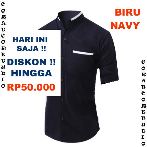 Jual 29 WARNA WARNI TC87 COLLECTION THE CLOVER 87 CAPYBARA Kemeja Laki ...