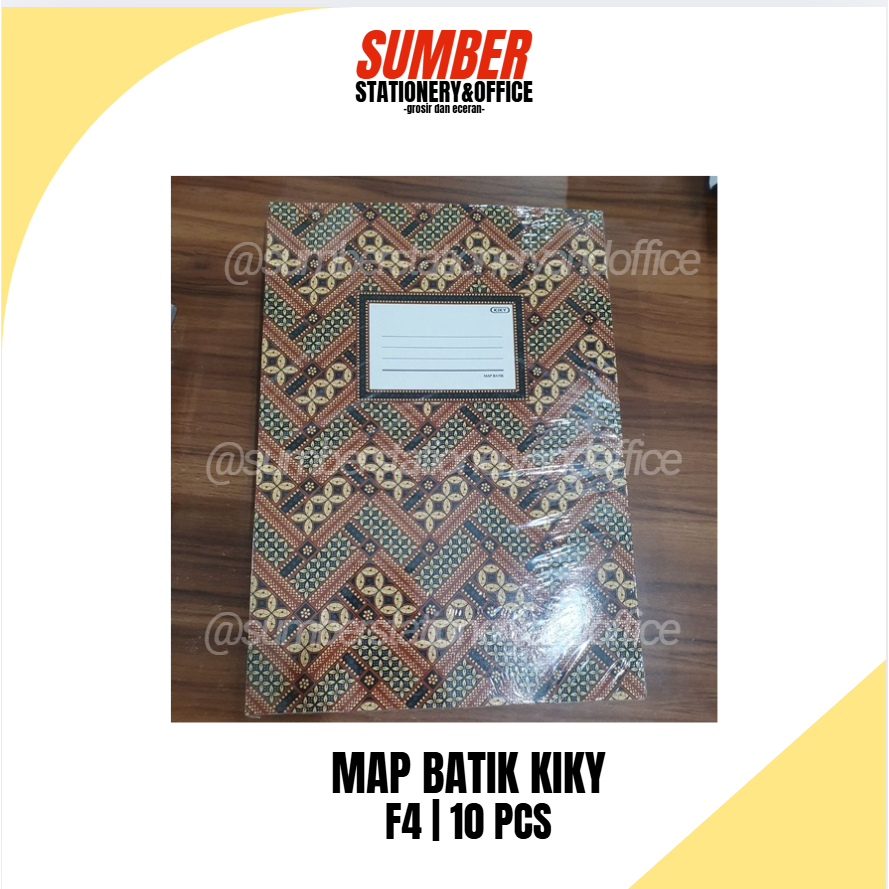 Jual Map File Batik Kiky Stop Map F4 - Map Plastik Motif Batik ...