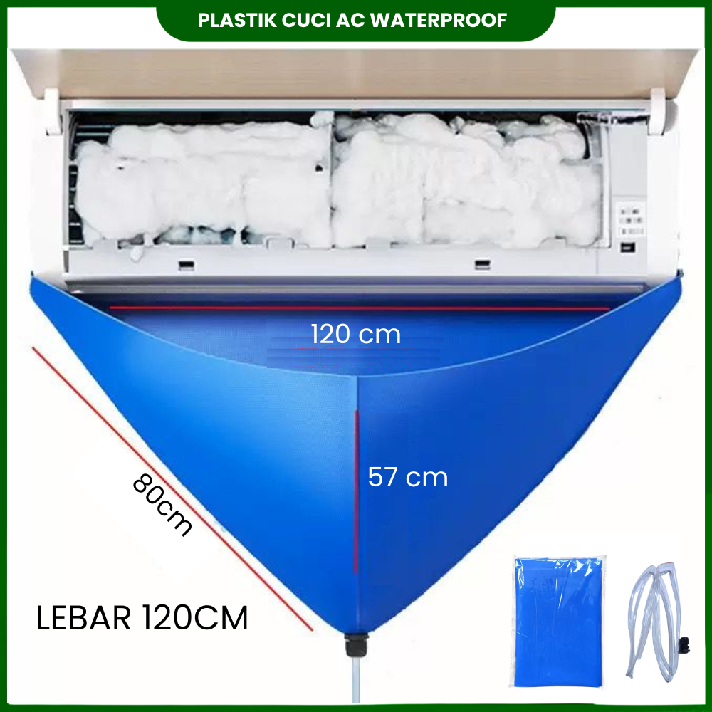 Jual Plastik Cover Cuci AC Sarung Cuci AC Air Conditioner 1/2PK - 2PK ...