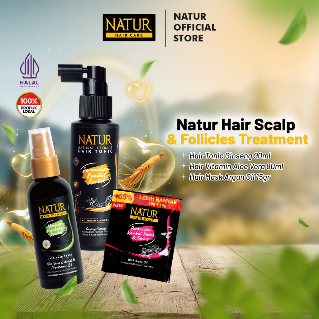 Jual Hair Scalp & Follicles Treatment - Paket Untuk Rambut Ketombe ...