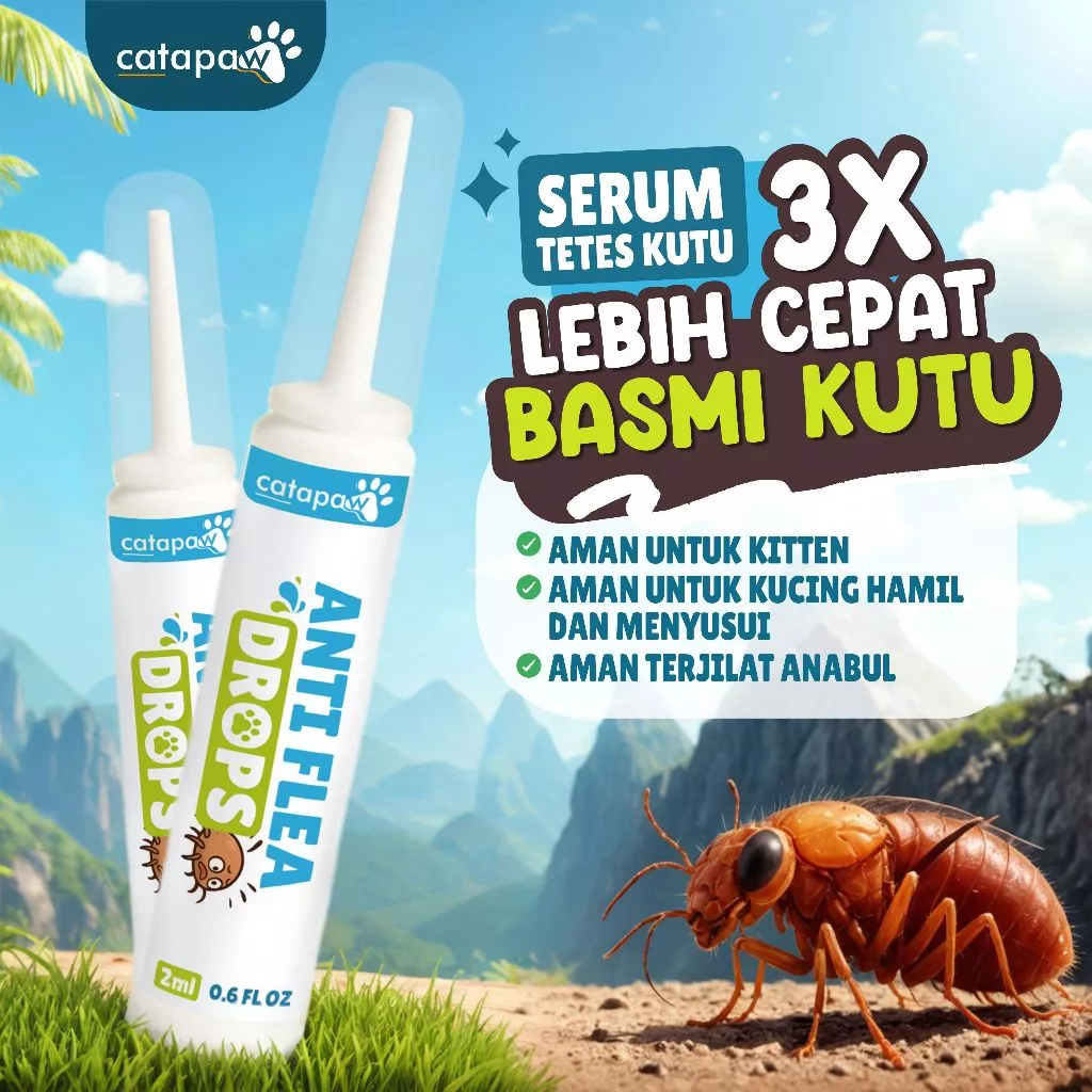 Catapaw Obat Tetes Kutu Kucing