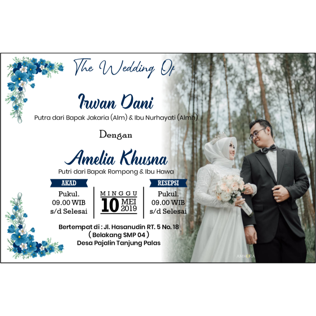 Jual UNDANGAN KOPI UKURAN 6X9 CM, UNDANGAN MINI KOPI, KEPLEK MINI ...