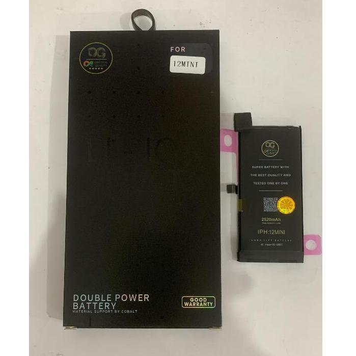 Jual BATERAI/BATTERY IPHONE 12 MINI (A2471) OG SUPER | Shopee Indonesia