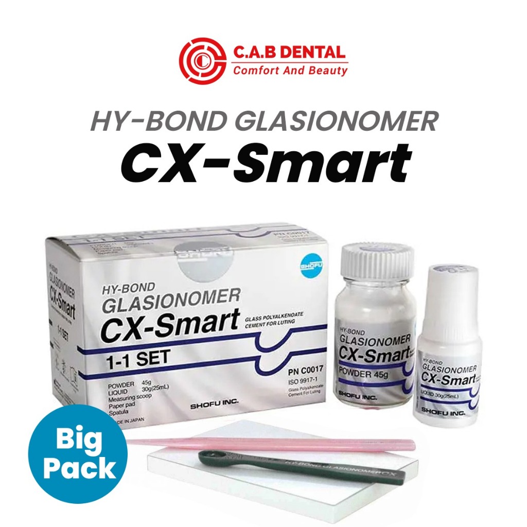 Cemento Dentale Shofu Hy-Bond Resiglass, Ionomero Vetro Modificato 15gr/8.6ml – Giappone