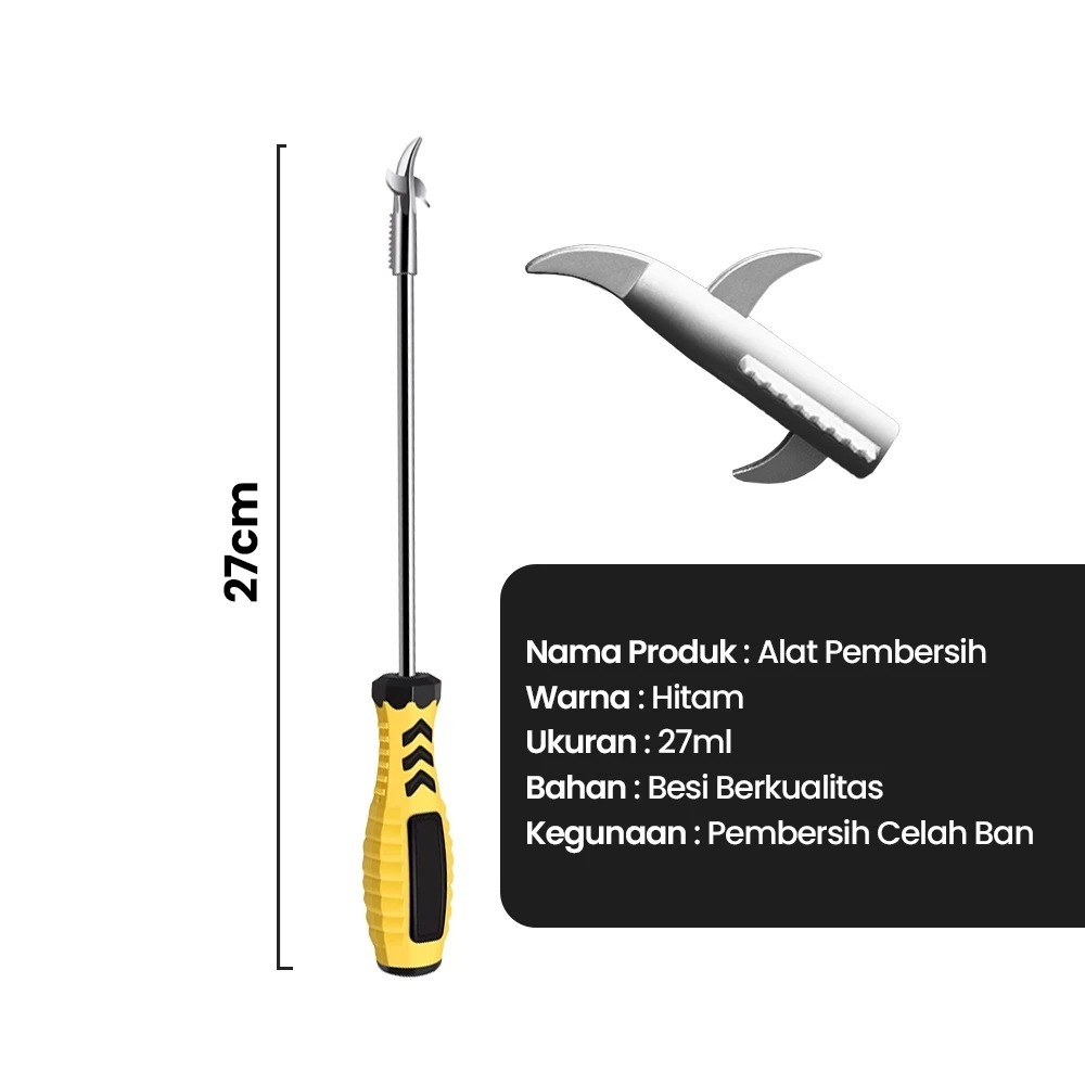 Jual Obeng Pembersih Batu Kerikil Paku Alat Perawatan Ban Kendaraan ...