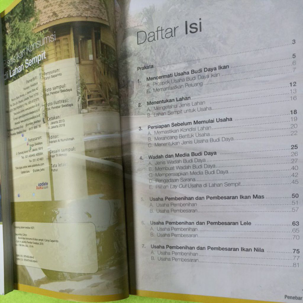 Jual BUKU BACAAN INSPIRASI BUDIDAYA PERIKANAN PETERNAKAN BISNIS IKAN ...