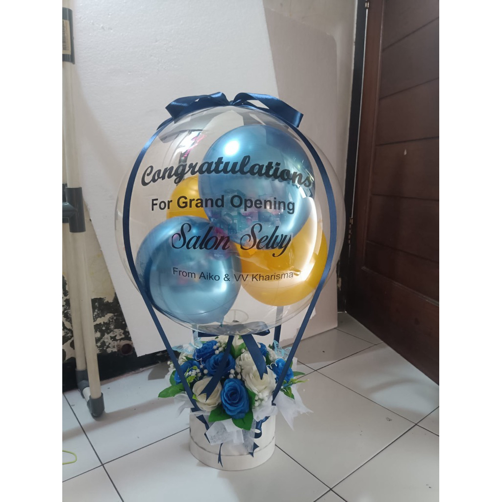 Jual balon grand opening/balon box/box balon/box balon ucapan selamat ...