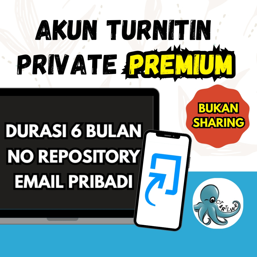 Jual (PRIVATE) AKUN TURNITIN PREMIUM PRIBADI DURASI 6 BULAN | NO REPOSITORY | STUDENT | Shopee ...