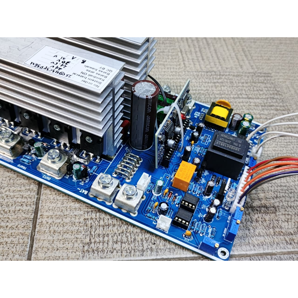 Jual Inverter Low Frekuensi 8 MOSFET DC To AC 220v Frequency psw ...