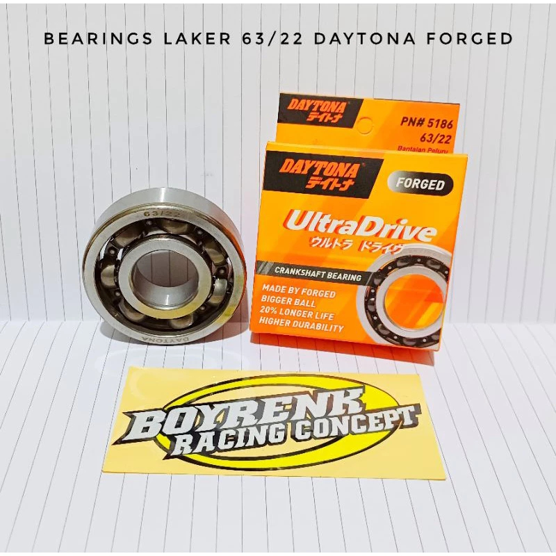 Jual LAHER BEARING KRUK AS KARISMA KHARISMA SUPRA X 125 63/22 FORGED ...