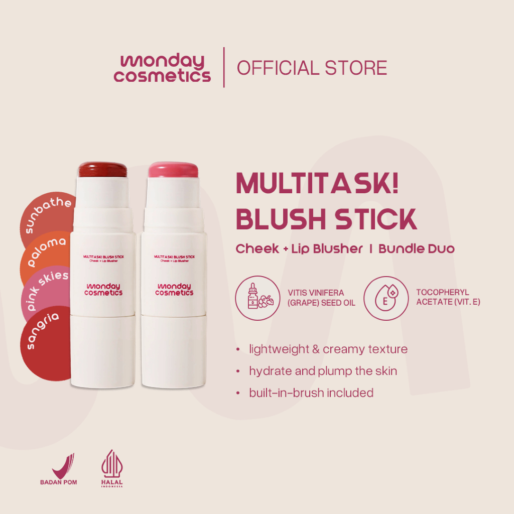 Produk Monday Cosmetics | Shopee Indonesia