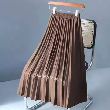 Rok Plisket Premium Dewasa All Size Bahan Koshibo Rok Mayung Outfit Harian Simpel Muat BB 40 89