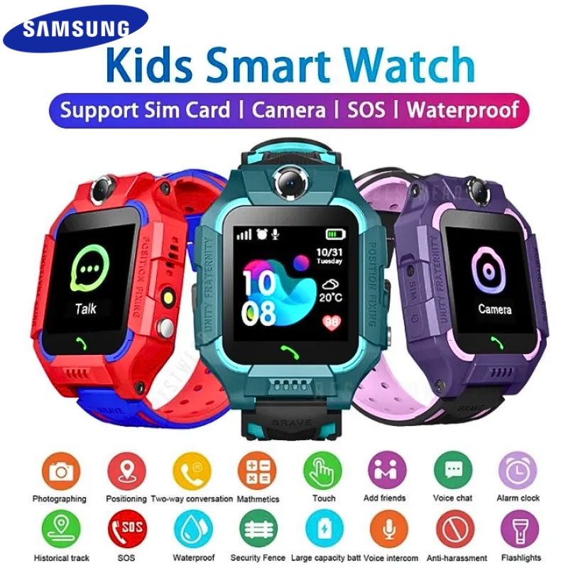 Jual Kids Smart Watch Multifunctional Student Tracker Video