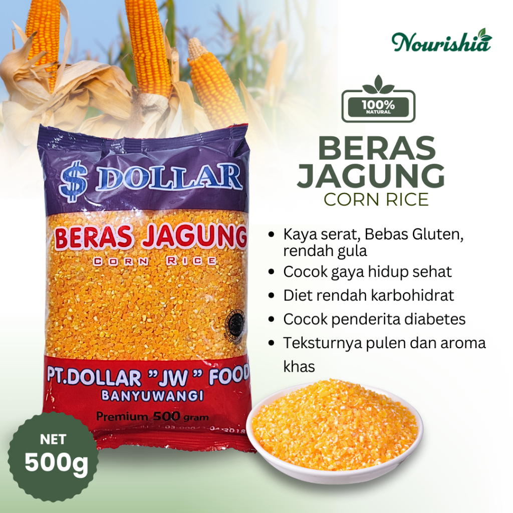 Jual Beras jagung Dollar 