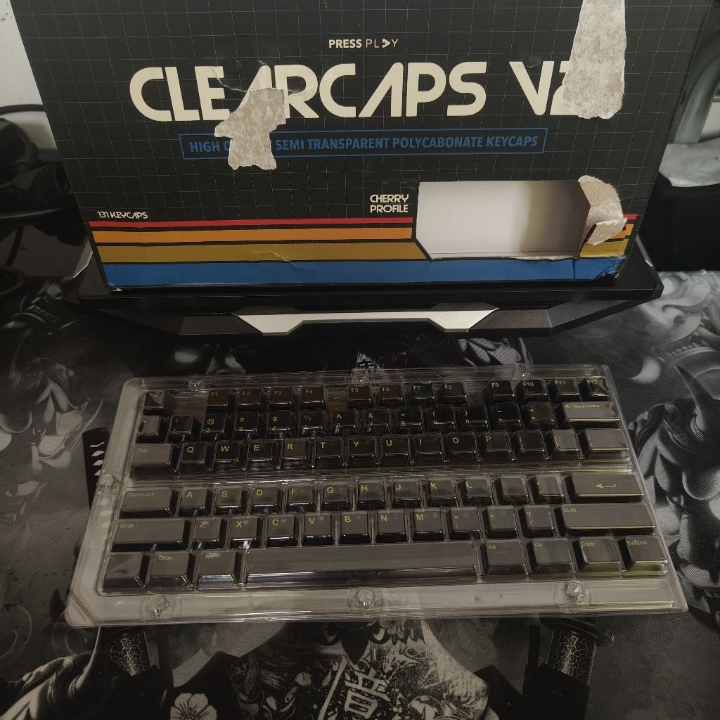 Jual ClearCaps V2 Dye Sub Polycarbonate Transparent Keycaps by Press ...