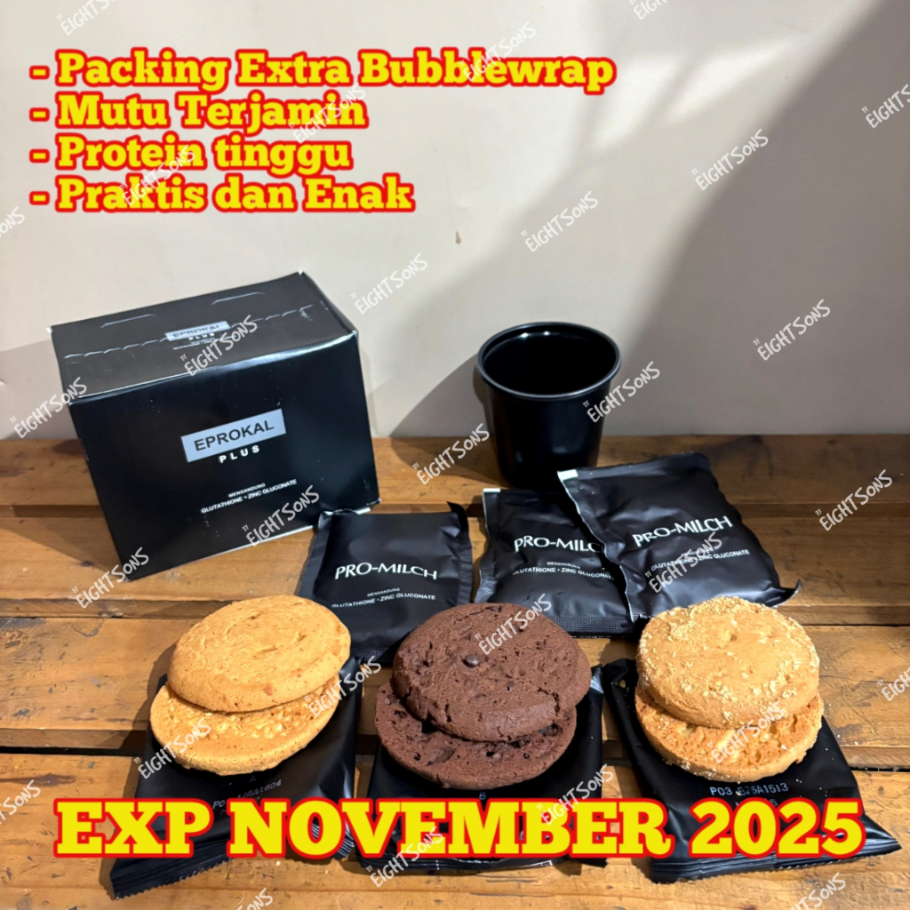 Jual PROMO Ransum EPROKAL L PLUS isi 3 Promilch CAIR 3 Biskuit ...