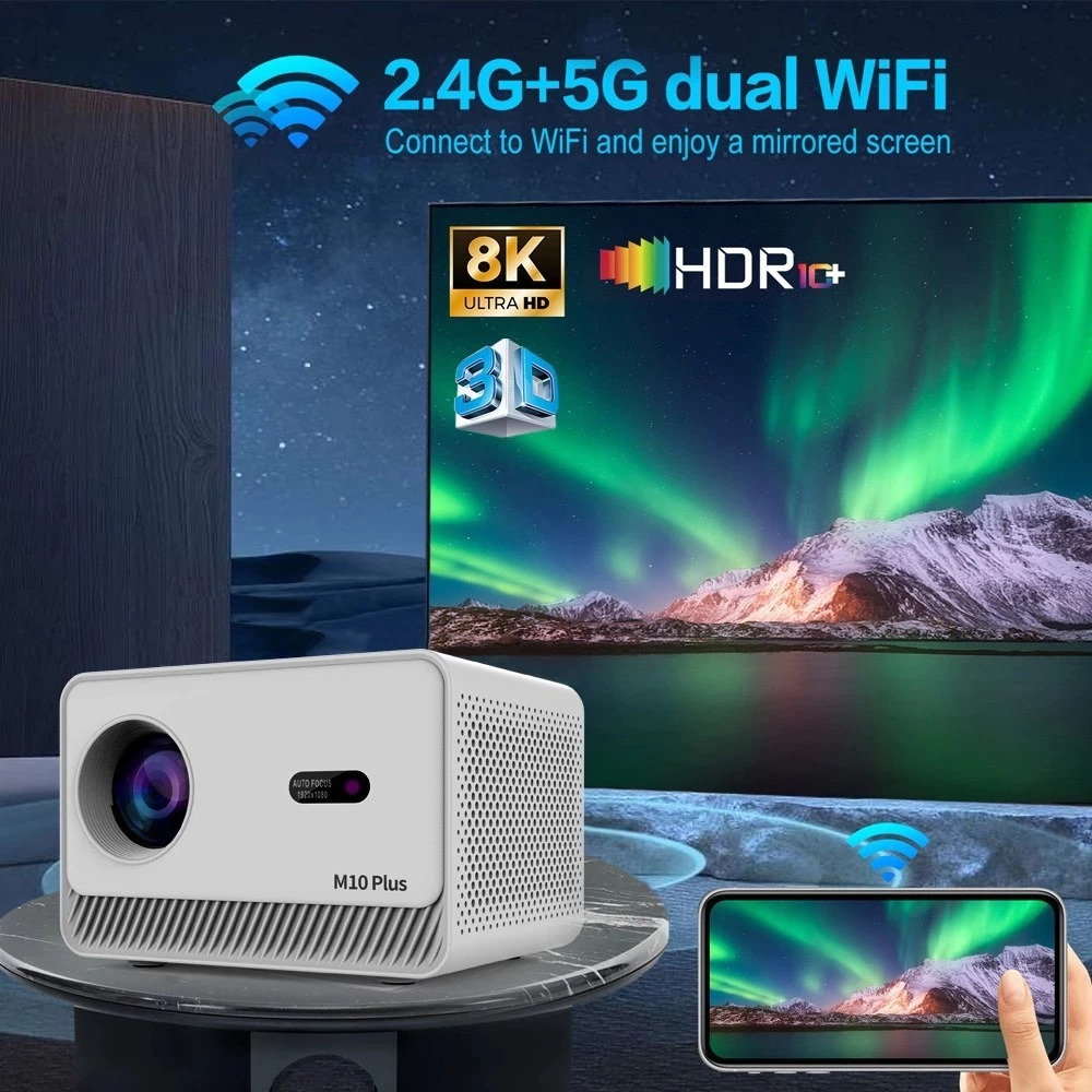 Jual Proyektor M10 Plus / M10 – Proyektor Mini Portable Full HD 1080P ...