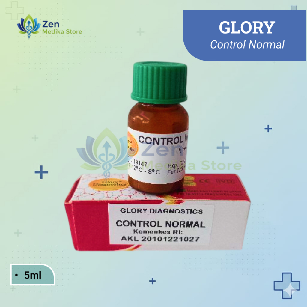 Jual KONTROL KIMIA NORMAL / CONTROL SERUM ISI 5 ML | GLORY | Shopee ...