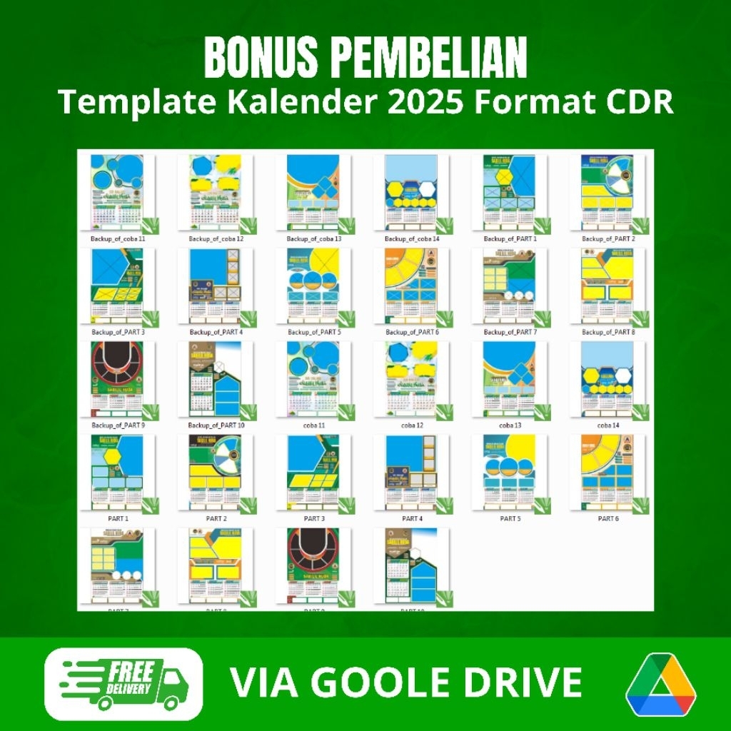 Jual Template Kalender 2026 Format Canva ( Lengkap Jawa Hijriyah ...