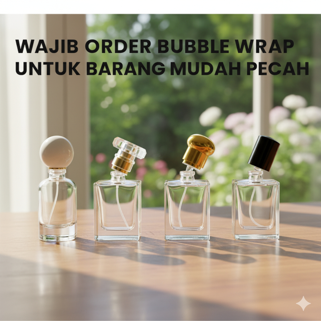Jual Botol Kaca Parfum 30ml Spray Kosong | Model Kotak S30YJF & Bulat ...