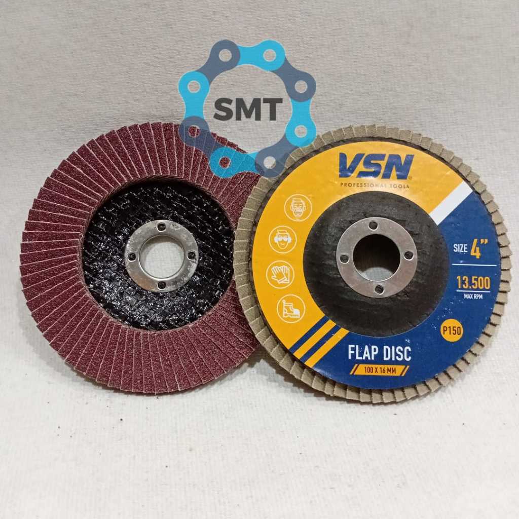 Jual Flapdisc Flap Disc Hamplas Amplas Susun Tumpuk 4 Inch 4” Grit 150 ...