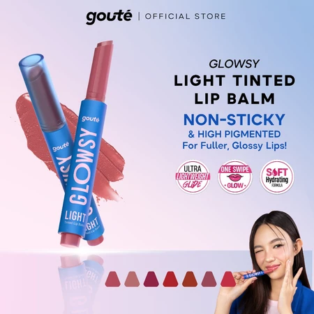 Goute Tinted Lip Balm Glowsy Light
