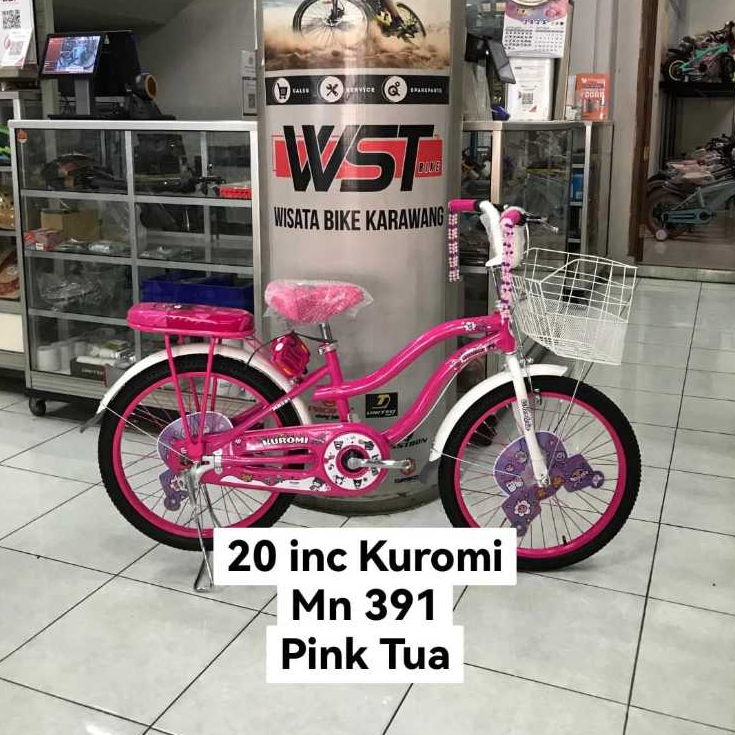 Jual SEPEDA ANAK MINI 20 MORTEIN KUROMI MN 391 LISENSI SANRIO MODEL ...