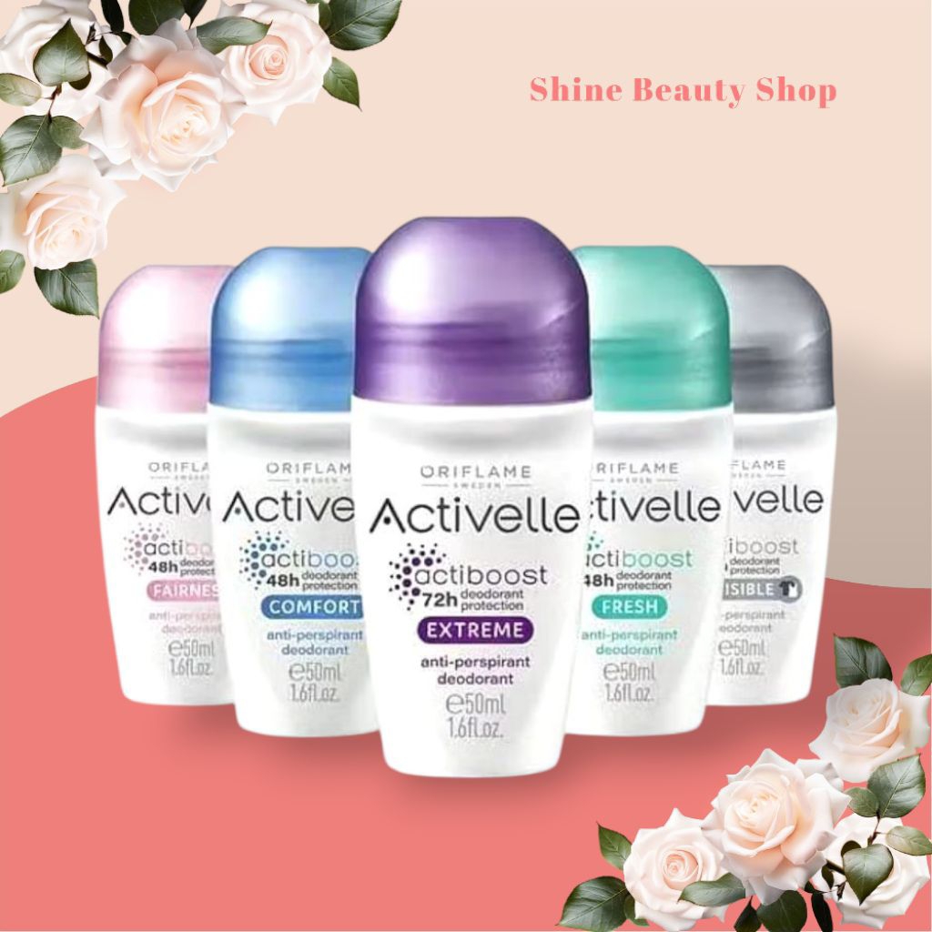 Jual Activelle Deodorant Roll On Anti Perspirant | Shopee Indonesia