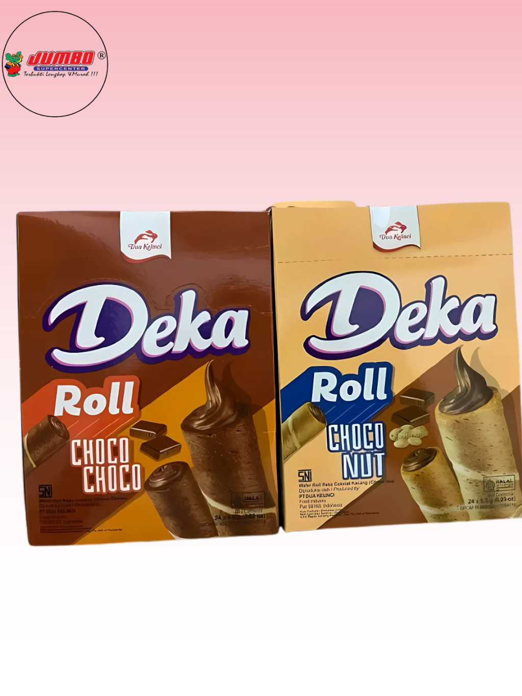 Jual Deka Wafer Roll 8 gr 1 Box Isi 24 pcs | Shopee Indonesia