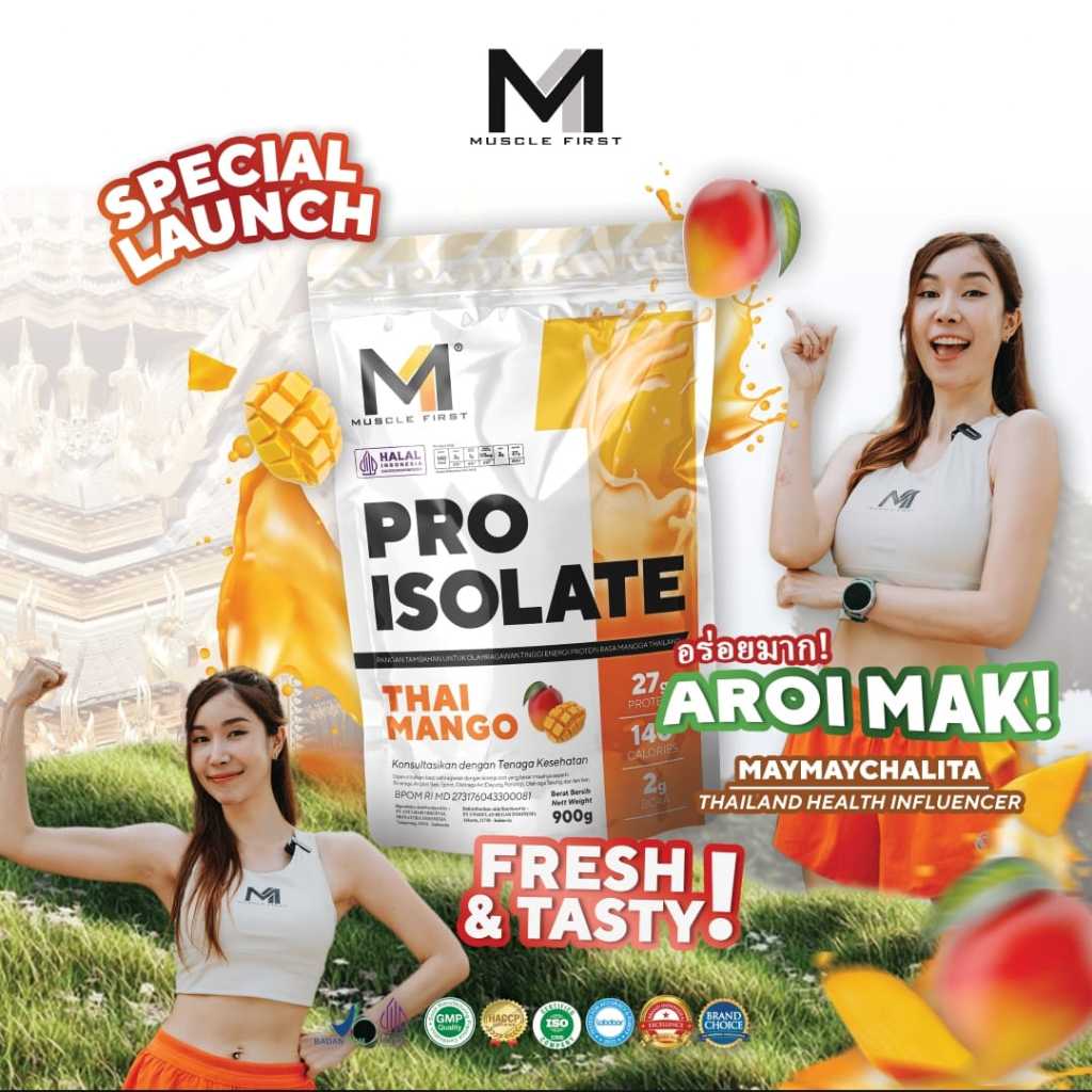 Jual [ LImited Edition ] Muscle First Pro Isolate 2lbs 900 Gram Thai ...