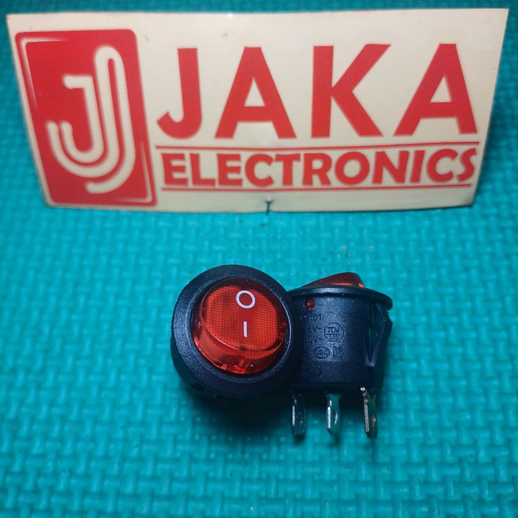 Jual Saklar Bulat Led 3 Kaki / Switch On Off Led 3 Pin Round | Shopee ...
