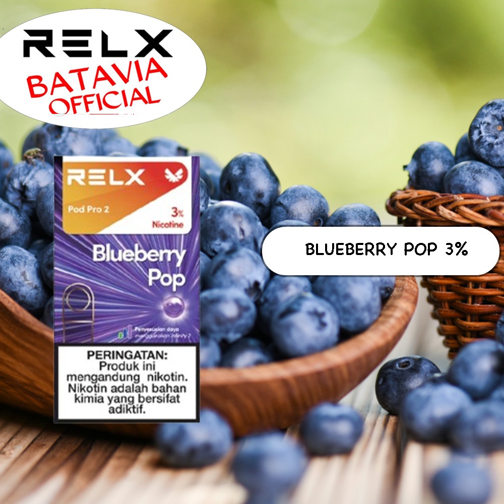 Jual RELX Satuan Infinity Pro 2 Flavour Blueberry Pop | Shopee Indonesia