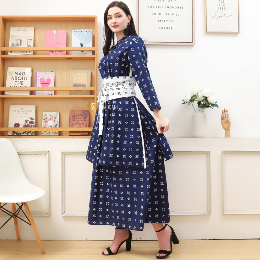 Jual WAHDANI - BELLA Tunik Set Rok A Kulot Batik ( One Set Atasan Tunic ...