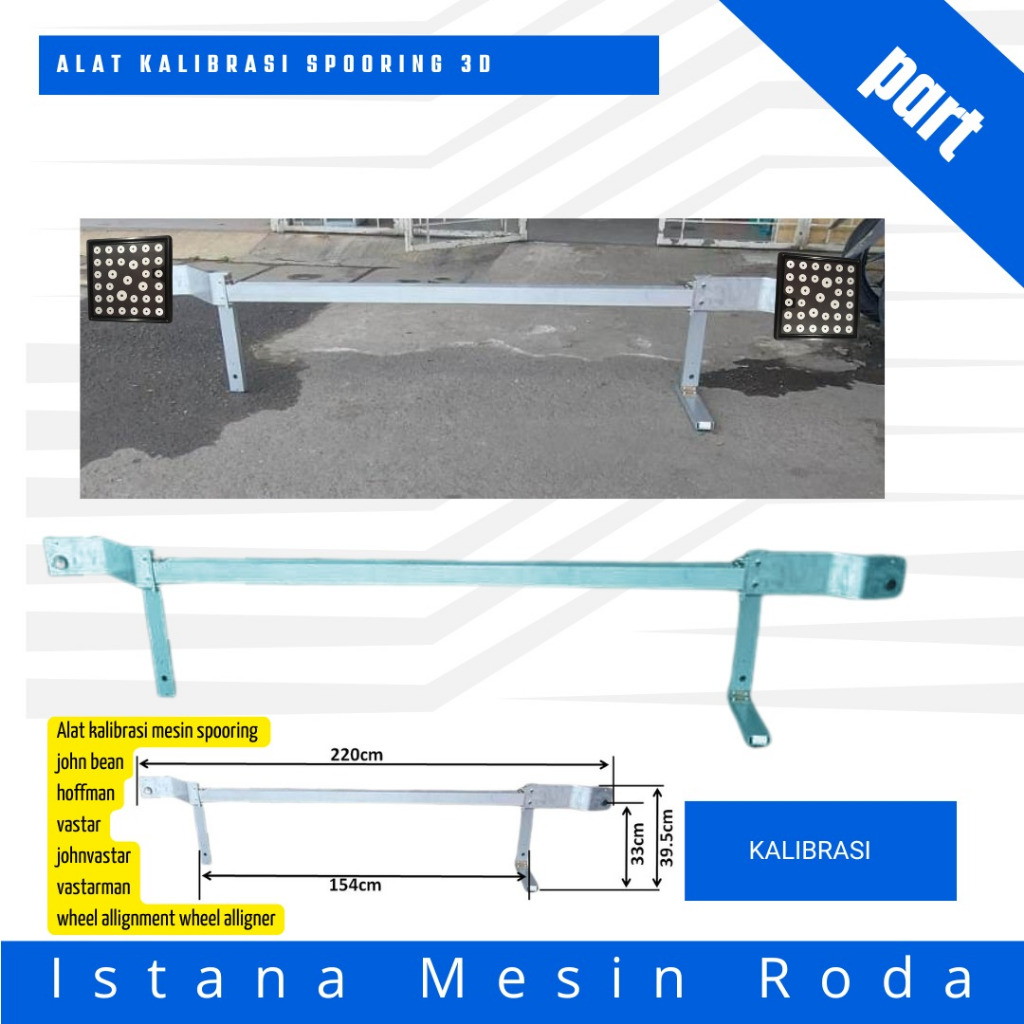 Jual Alat kalibrasi mesin spooring johnbean john bean hoffman vastar ...