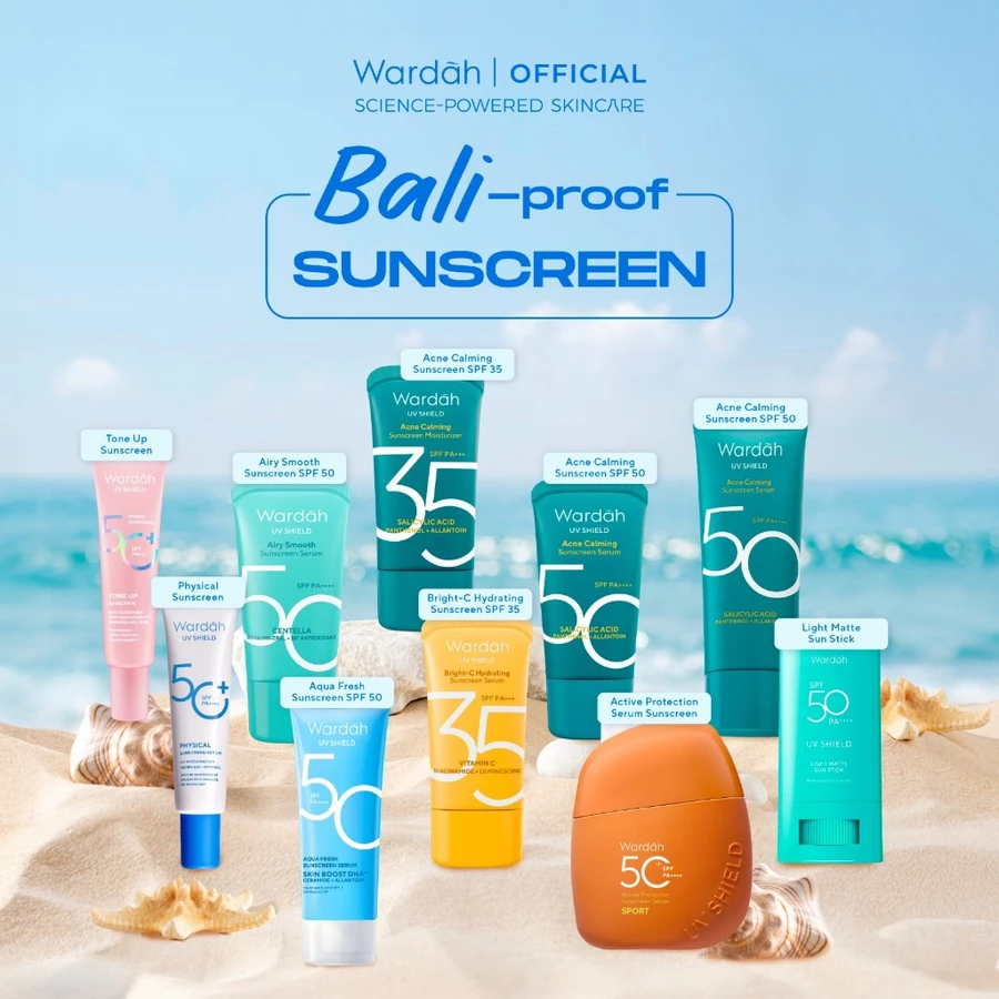 Wardah Sunscreen UV Shield All Series