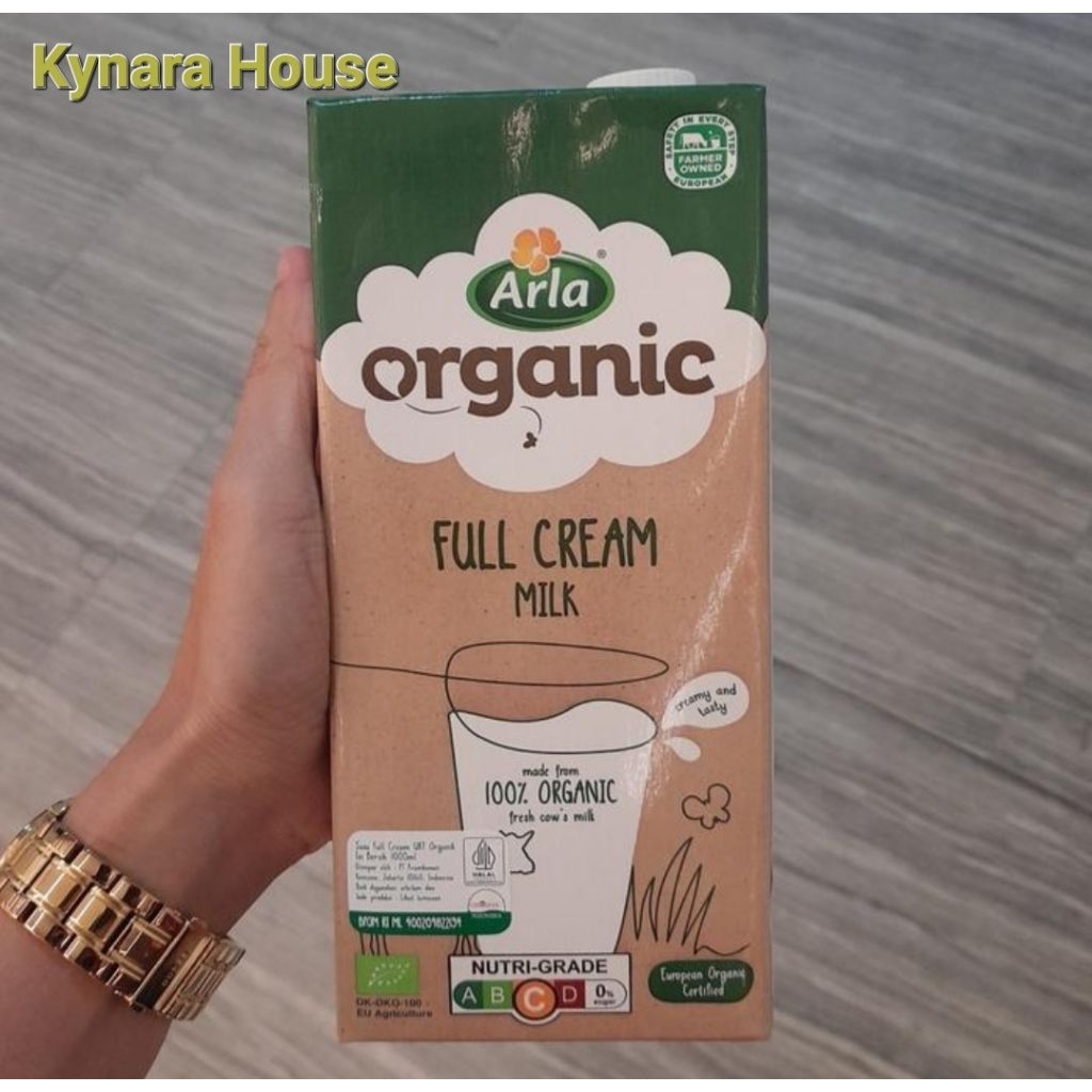 Jual Arla Organic Full Cream UHT Milk Kotak 1 Liter | Shopee Indonesia