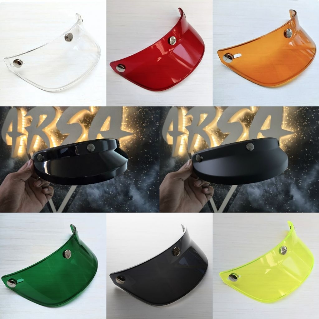 Jual Pet Helm Transparan | Topi Helm Transparan | Pet Helm | Slim Head ...