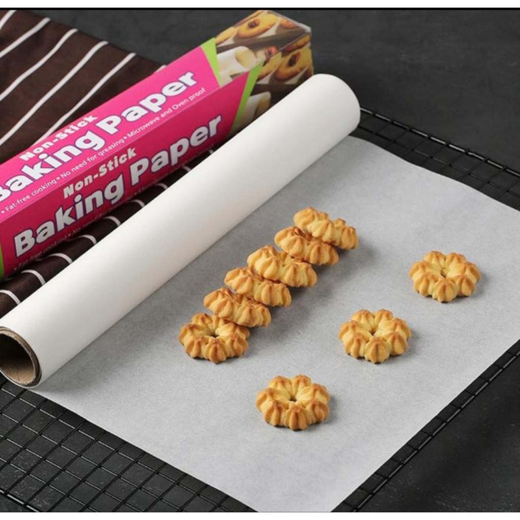 Jual BAKING PAPER KERTAS ROTI ALAS PANGGANG KUE | Shopee Indonesia