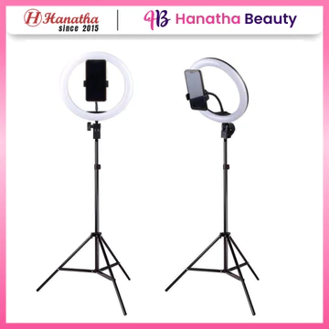 Paket Ringlight 26cm Tripod 2 1 Meter 2 Meter Ring Light Selfie Lampu Selfie Live Make Up Vlog