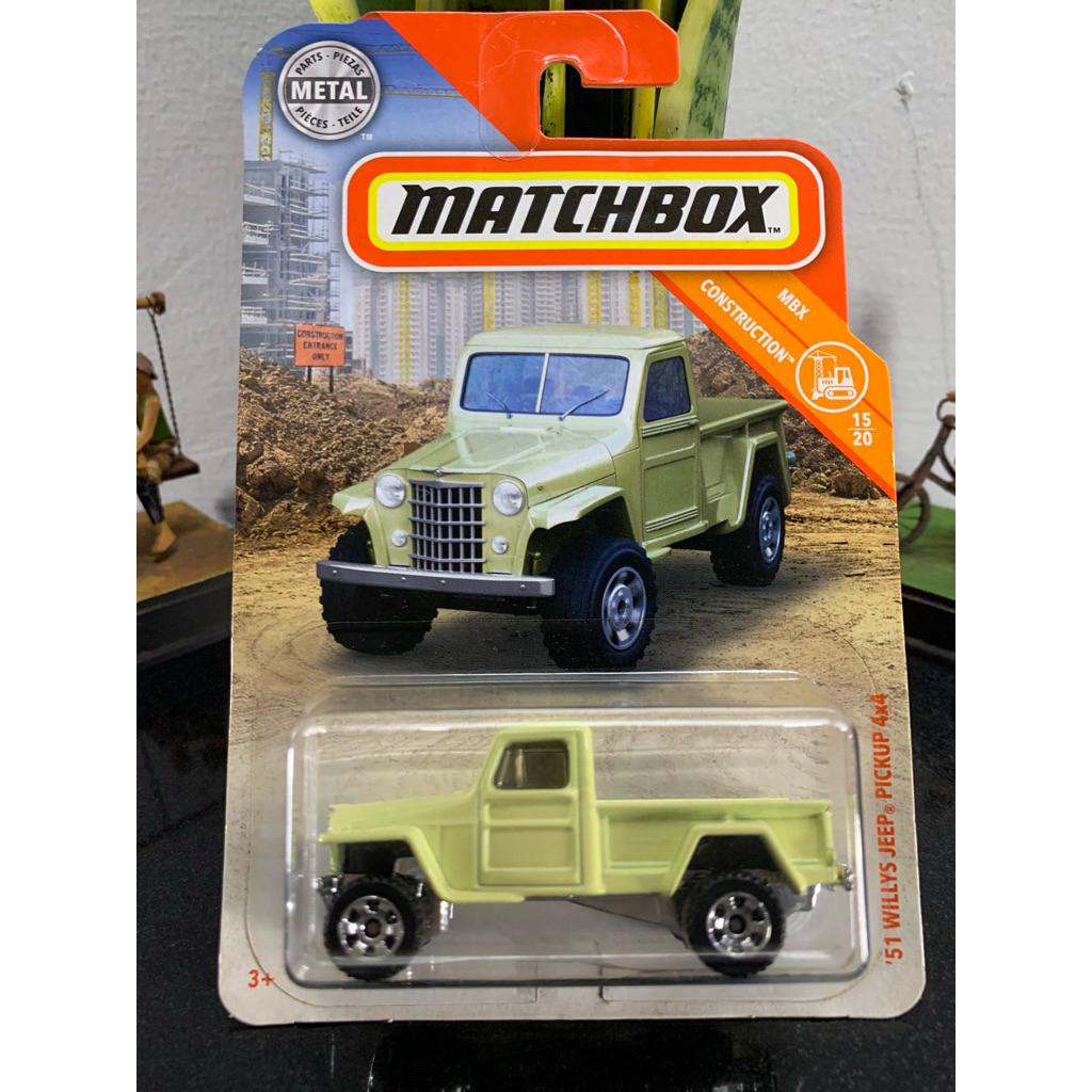 Jual MATCHBOX 51 WILLIS JEEP PICKUP | Shopee Indonesia