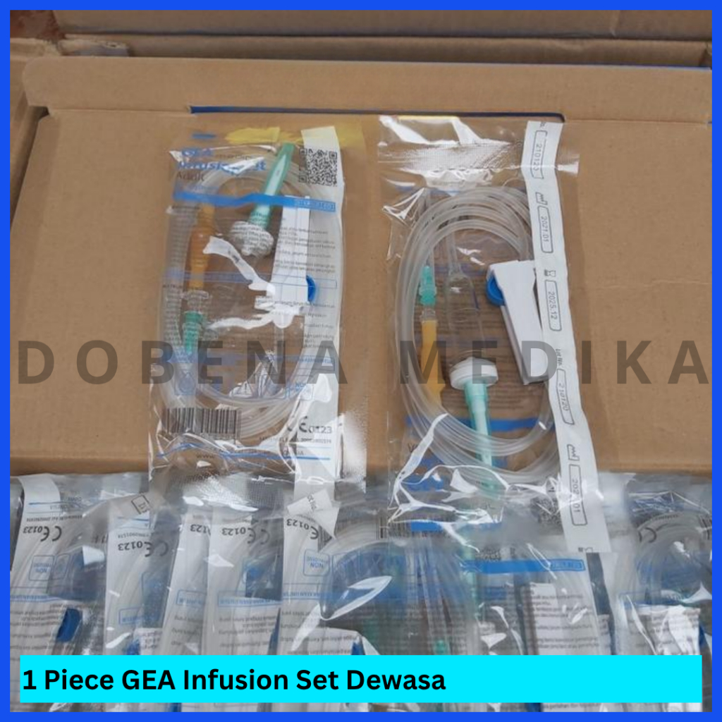Jual Infus Set Dewasa GEA / Infuset / Infusion Set / Selang Infus ...