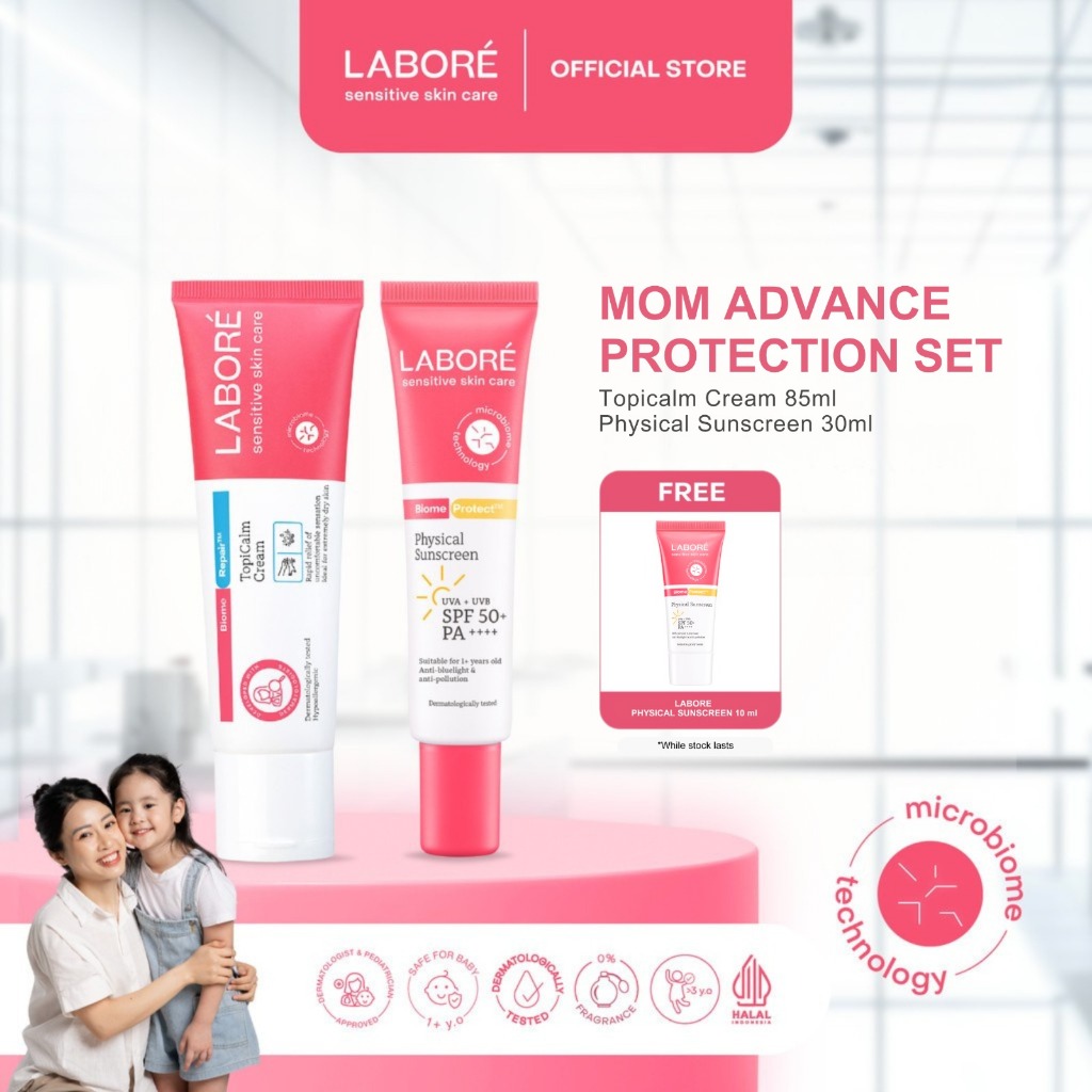Jual Labore Mom Advance Protection Set (Topicalm Cream 85ml & Physical ...