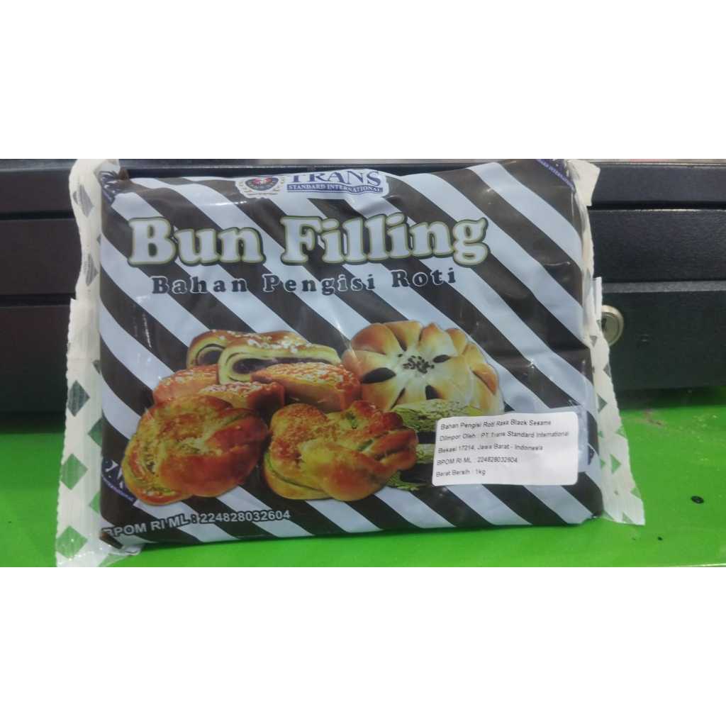 Jual FILLING WIJEN/Filling Tausa Black sesame pasta isian mooncake roti ...