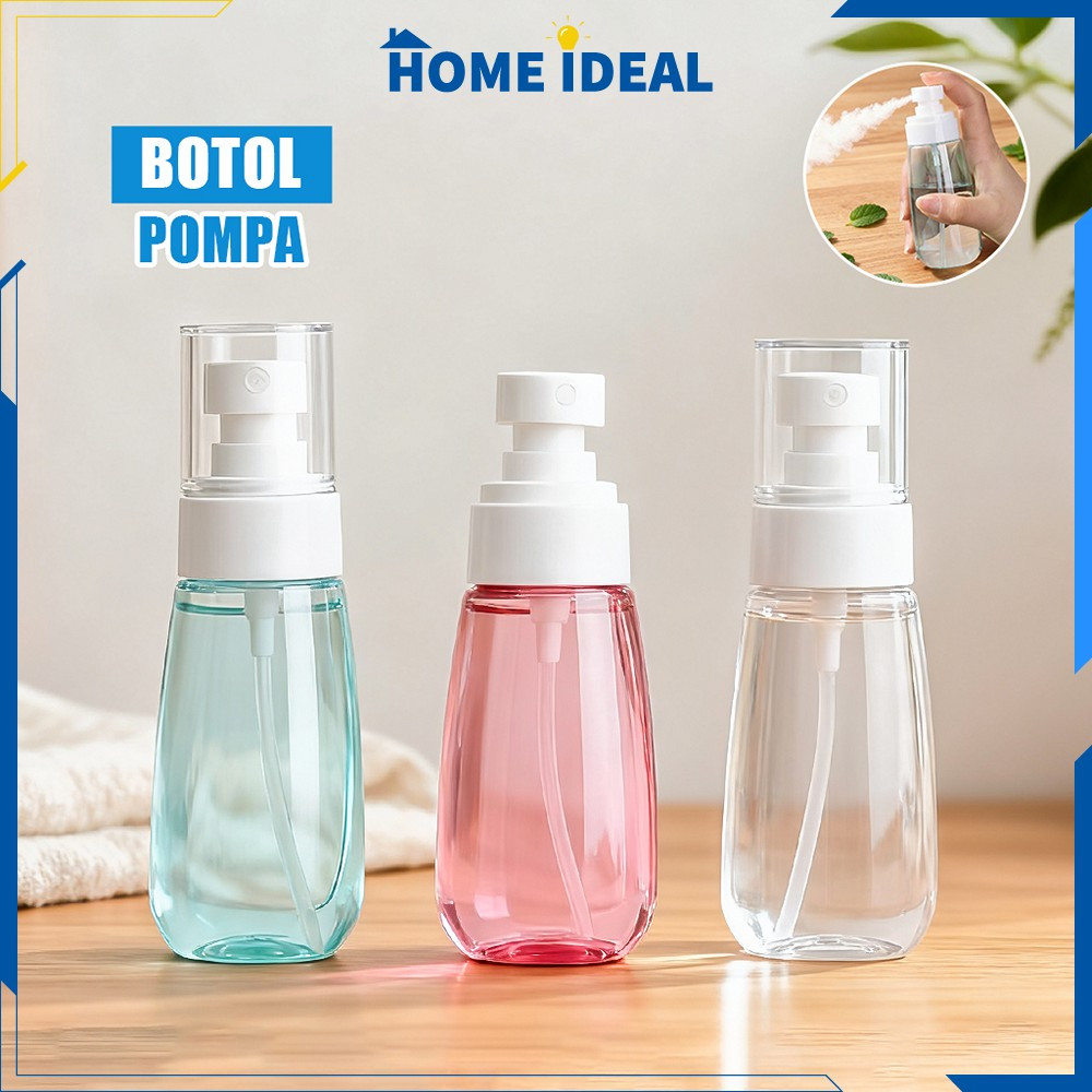 Jual Botol Semprot Parfum 60ml 100ml Refill Spray Transparan Portable ...