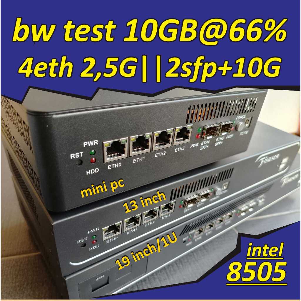 Jual mikrotik x86 6 thread core 3.3 4.4 ghz Industrial Mini PC 4 6 ...